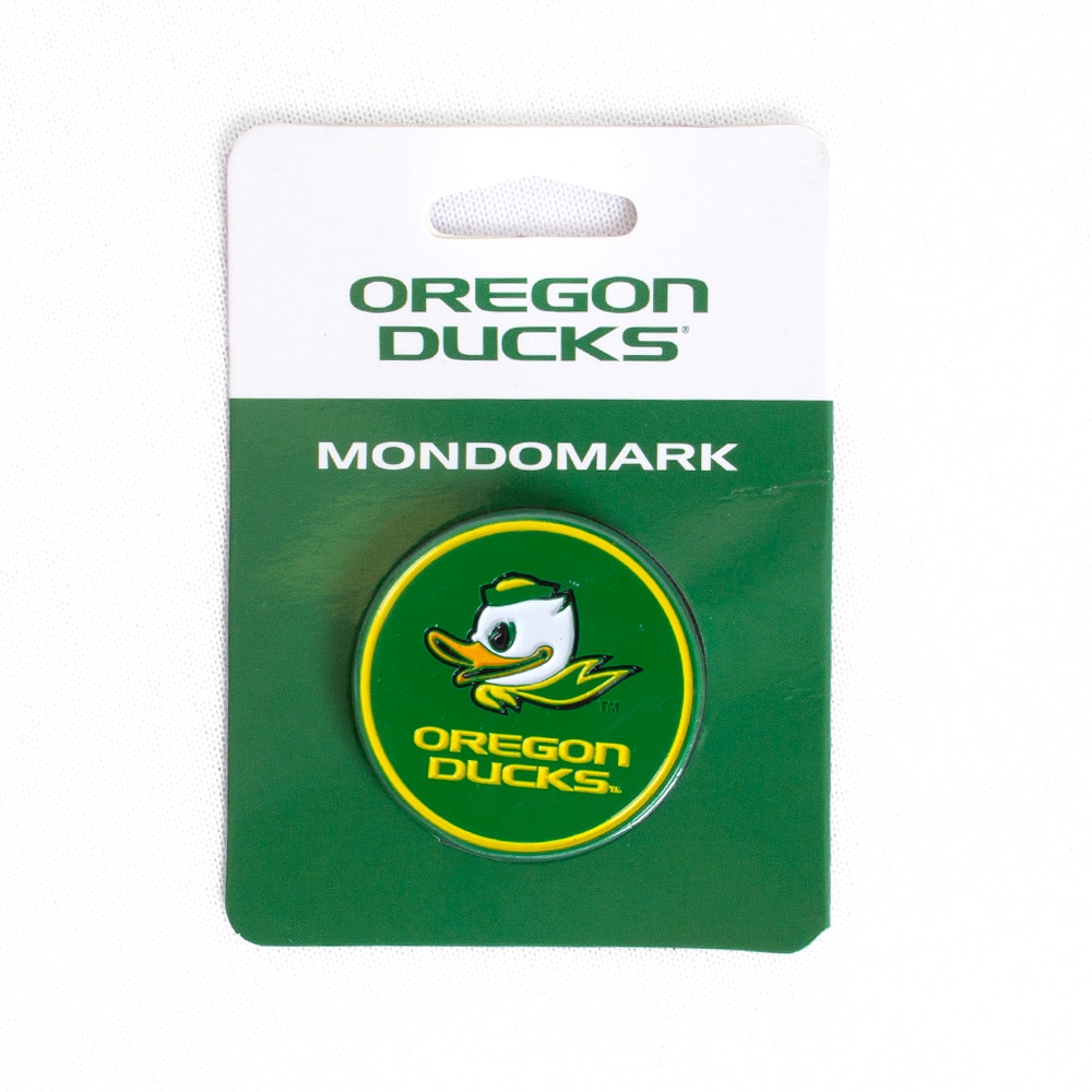 Fighting Duck, Green, Sports Equipment, Sports, Golf, Pac-Golf, Mondomark, Removable ball marker, Go Ducks, 832078